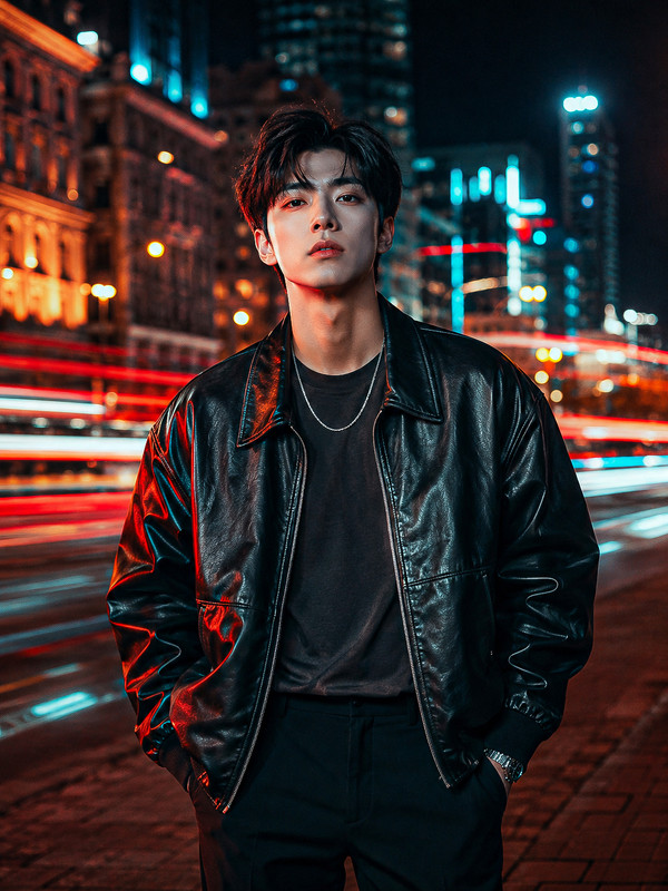 City Night Fashion Editorial | PromptGet