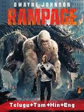 Rampage (2018) HDRip Telugu Movie Watch Online Free