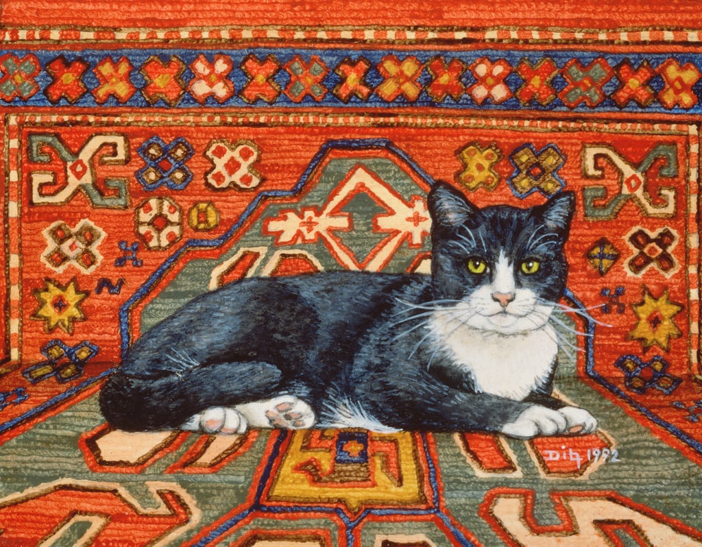 Ditz-Ditz-Second-Carpet-Cat-Patch-1992-Meister-Drucke-553752