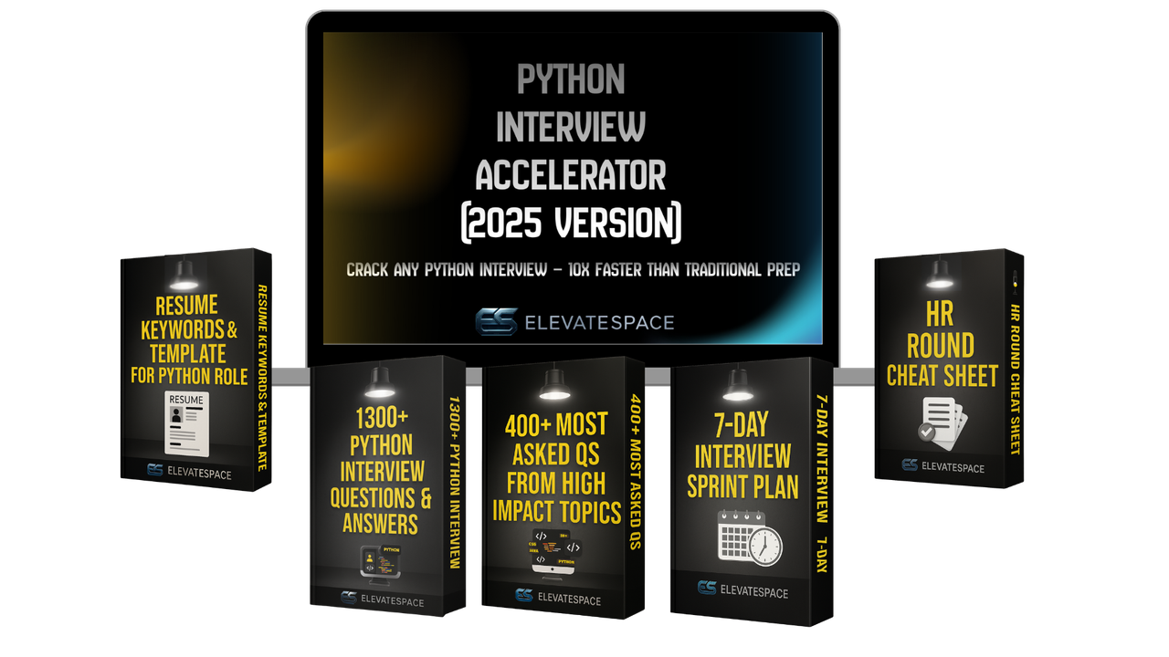 Python Interview Accelerator Mockup