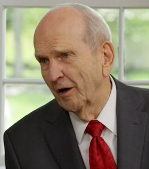 President Russell M. Nelson at Harmony, Pennsylvania