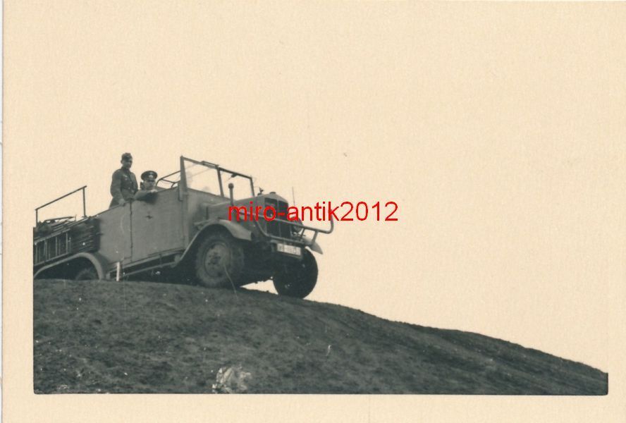 Foto, Wehrmacht, Lkw, Geländetraining
