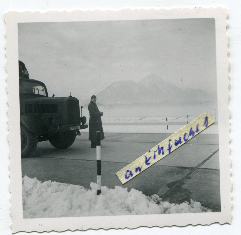 Deut. Militär LKW mit WM-808 der Marine im 2.WK