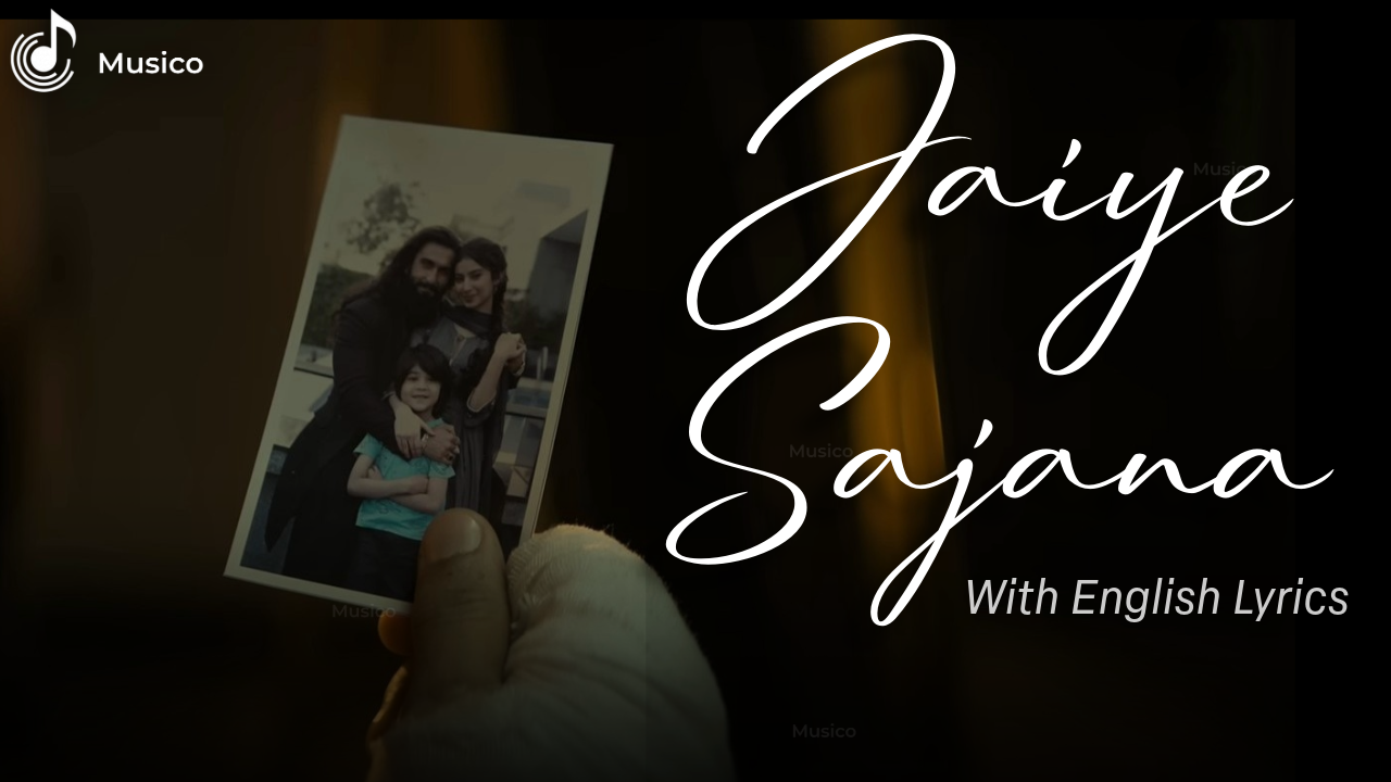 Jaiye Sajana – Dhurandhar The Revenge Cover