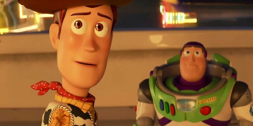 Woody and Buzz in Toy Story 4.
