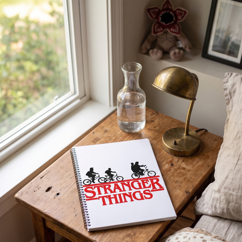 Cuaderno A5 Stranger Things