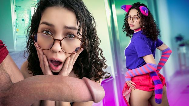 MyBabysittersClub – Satine Summers – “Try on My Mom’s Lingerie…” Nerd Girl vs Jock’s Cock