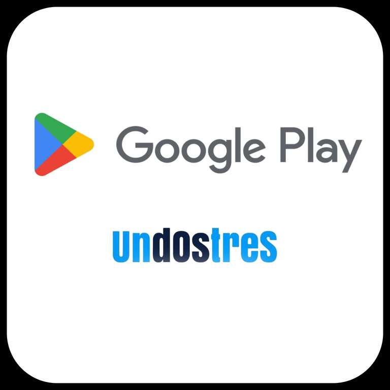 10% De Cashback en Compras de Tarjetas Google Play desde la WEB de UnDosTres 
