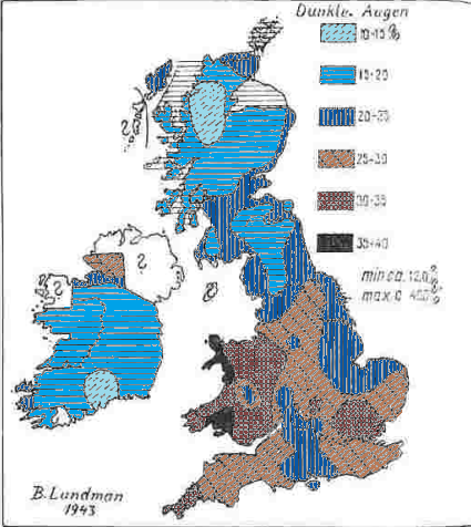 Blue Eyes Map Of Europe