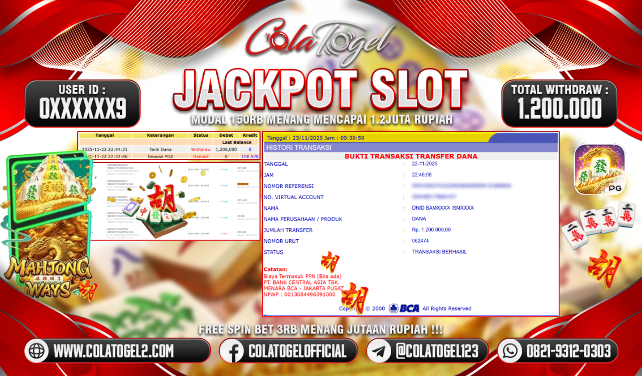 JACKPOT SLOT GACOR!!