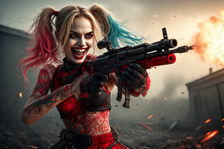 Playful-action-pose-Harley-Qui-20