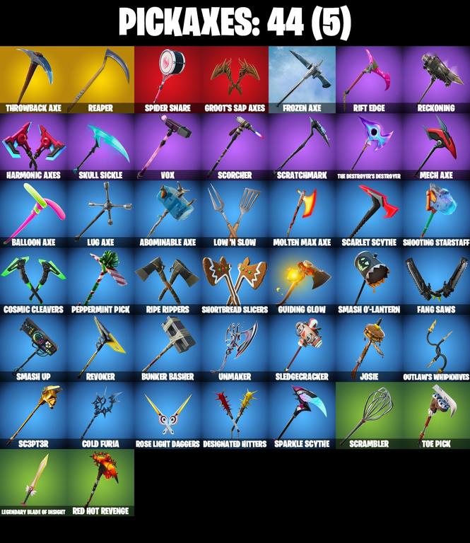 pickaxes comp