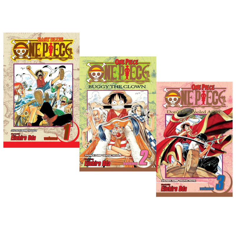 MANGA One Piece 1-3 TP