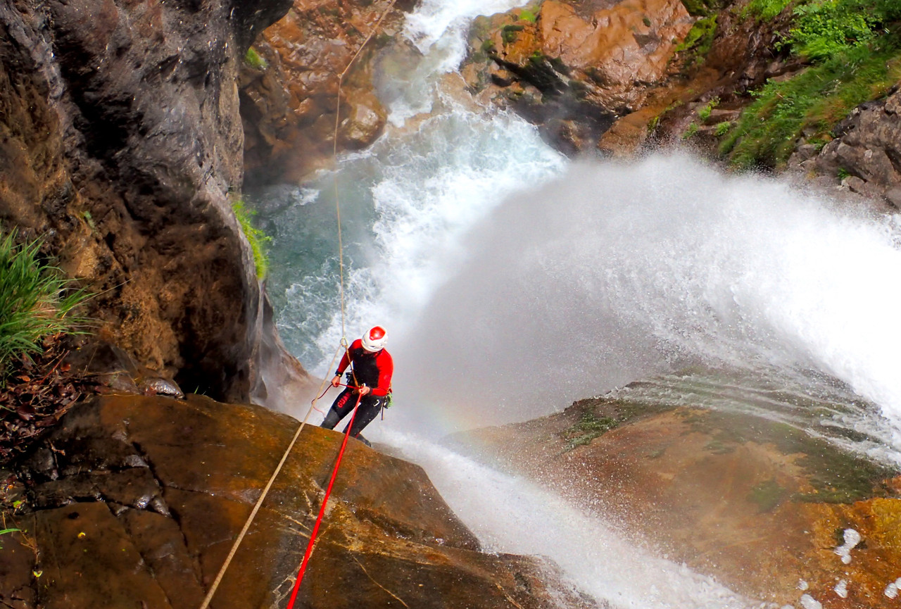 Stages et formations canyoning, perfectionnement technique