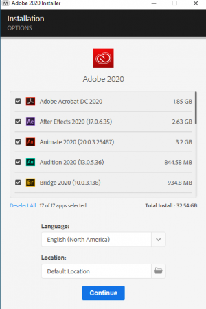 Adobe Master Collection CC 2020 v14.04.2020 Multilanguage (x64)
