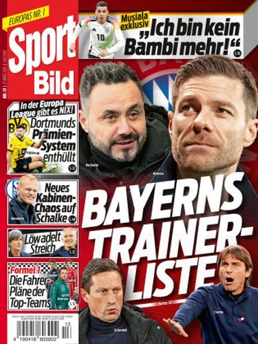 Cover: Sport Bild Magazin No 13 vom 27  M&auml;rz 2024