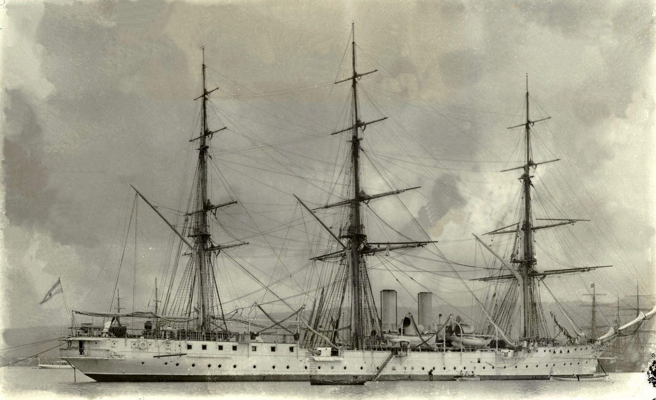 Presidente Sarmiento в Гонолулу