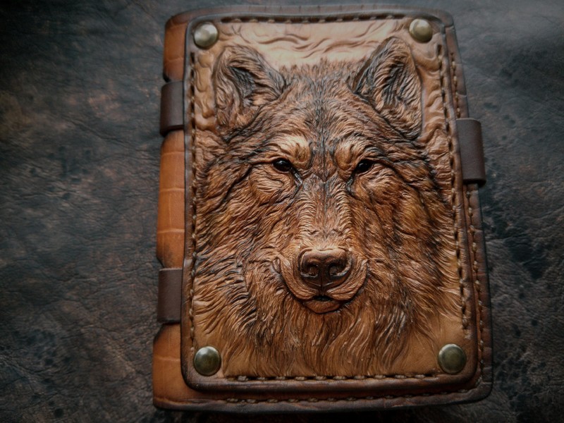 кошелек волк большой1