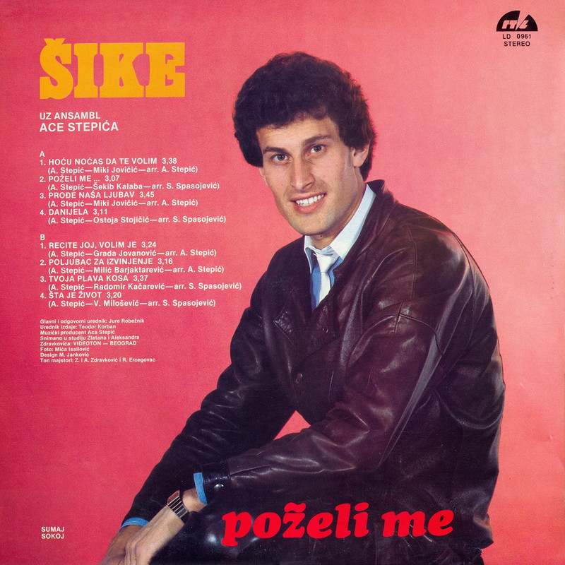 Nihad Kantic Sike 07.05.1985. LP Zadnja