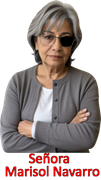 Señora Marisol Navarro no background, with name