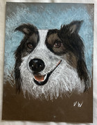 Charlie. Conte crayon.