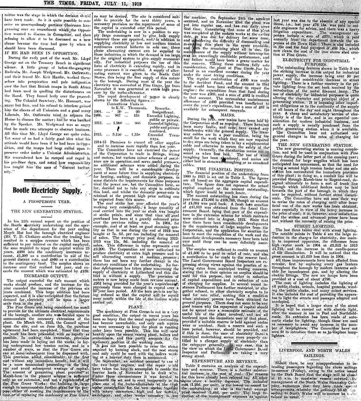 When did electricity common in Bootle homes? 1920s? 1930s? Bootle Times News