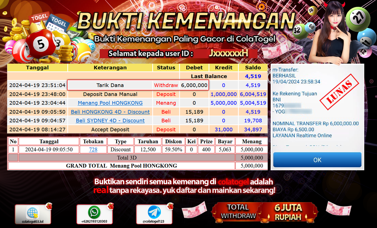 JACKPOT TOGEL HONGKONG!!