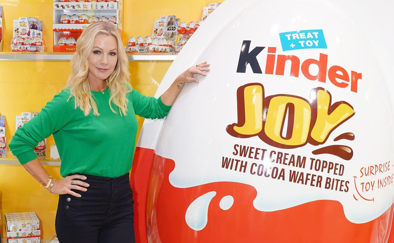 Brand activation photography for Kinder Joy retail display and product launch in Chicago