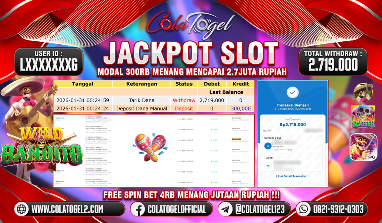 JACKPOT SLOT GACOR!!
