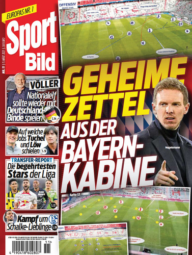 Cover: Sport Bild Magazin No 11 vom 15  März 2023