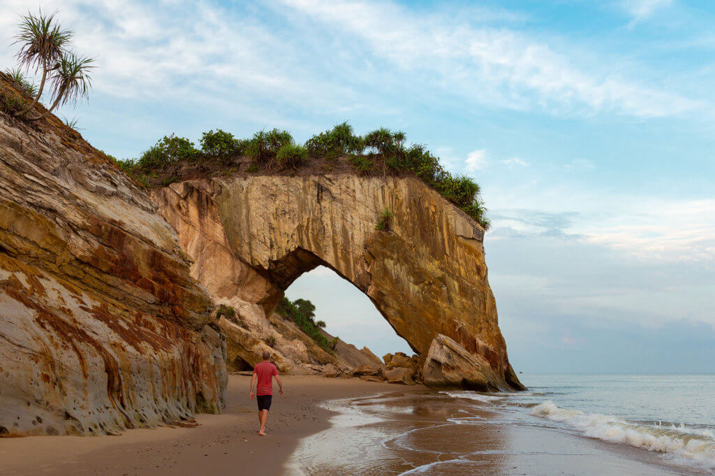 Tiada Lagi ‘Kepala Kuda’, Tusan Cliff Di Miri Runtuh 2