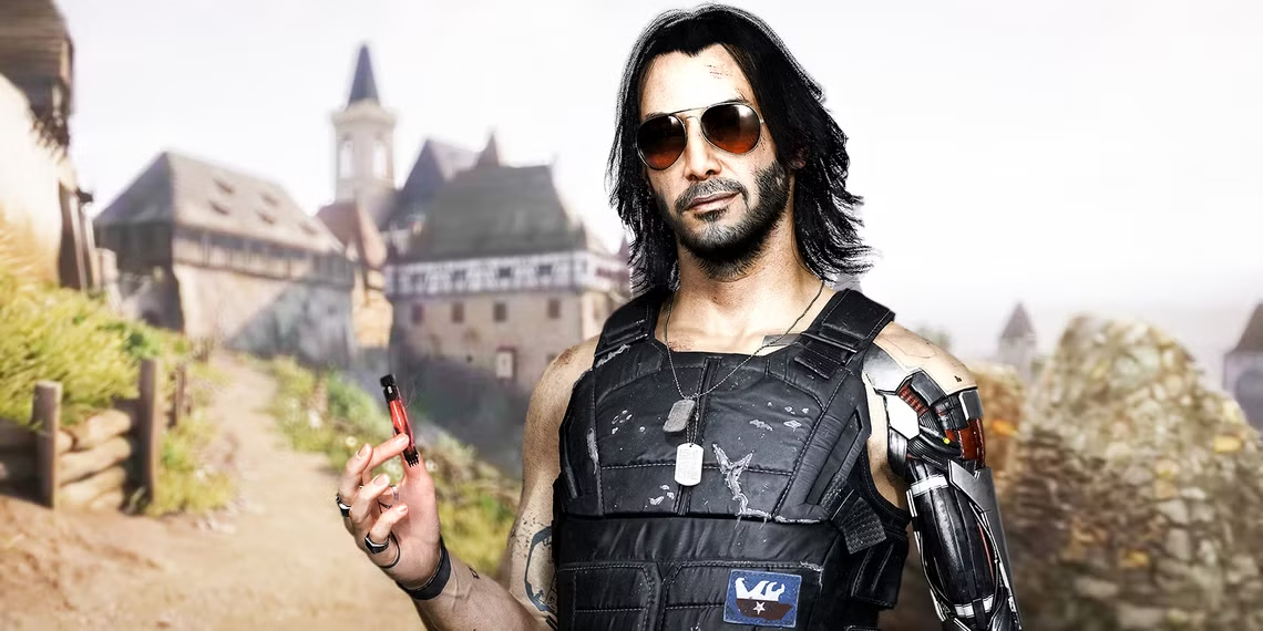 Johnny Silverhand de Cyberpunk 2077 está en Kingdom Come Deliverance 2