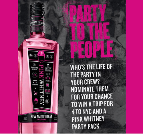 Enter to Win Big Prizes in the Pink Whitney Fall Sweepstakes