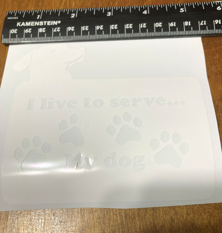 dog decal