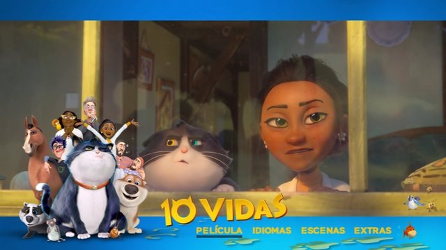 1 - 10 Vidas [DVD9 Full][Pal][Cast/Ing][Sub:Cast][Animación][2024]