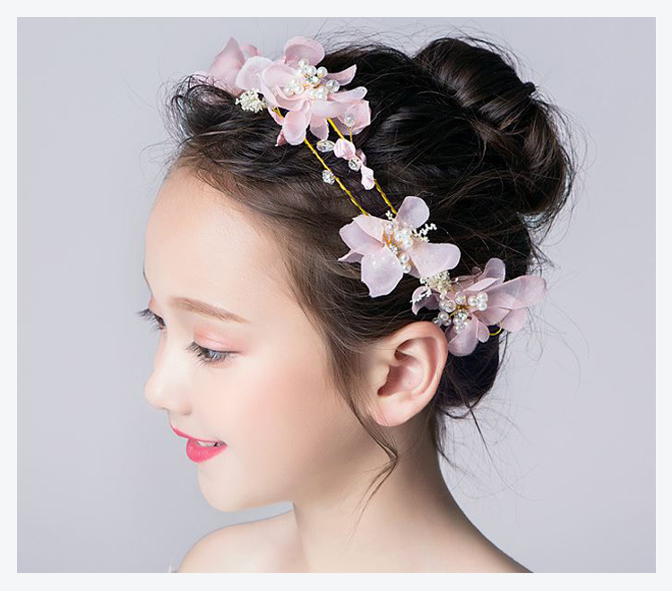 Serre-Tête Lumineux Avec Fleur Et Papillon - Accessoire De Cheveux Pour  Femme Et Fille[J5027]