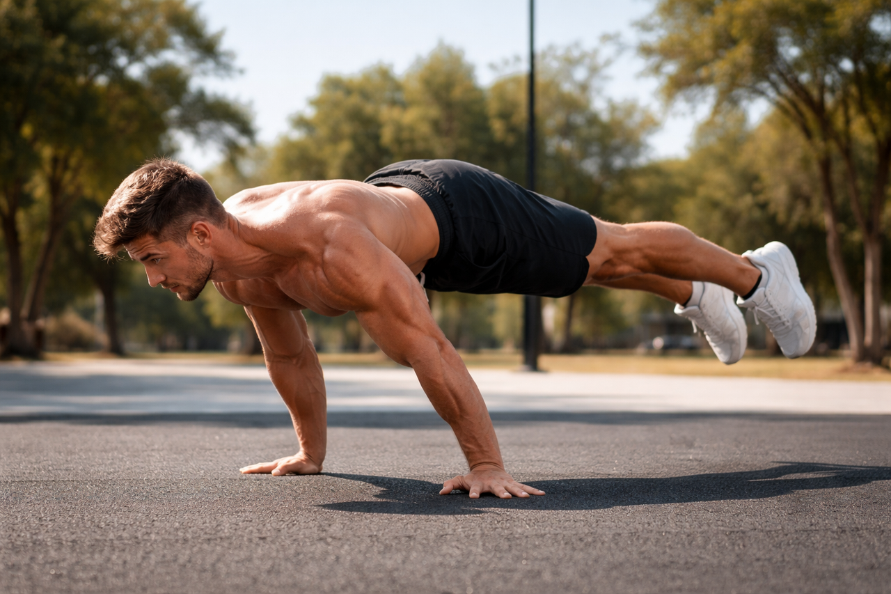 Calisthenics athlete