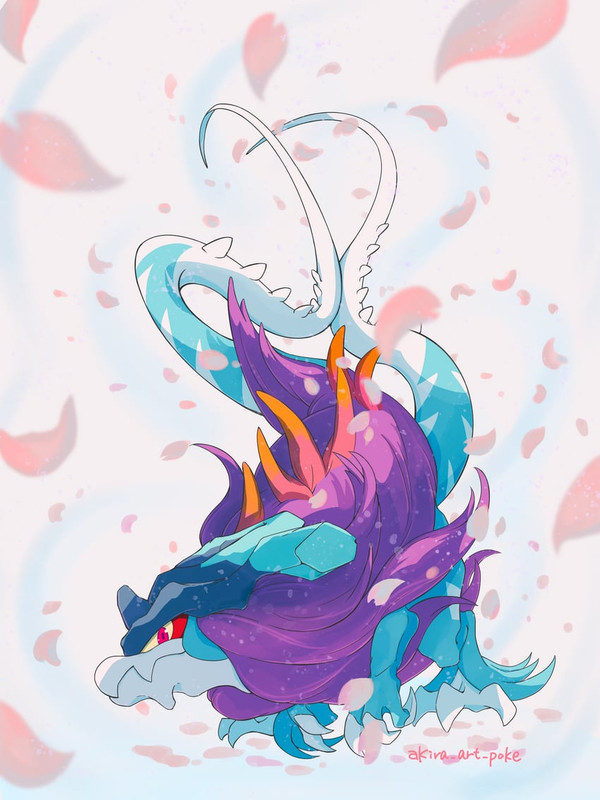 walking-wake-pokemon-drawn-by-akira-akir