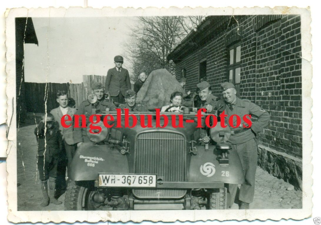 STURMGESCHÜTZ-BATTERIE 666 - WAPPEN - FAHRZEUG -