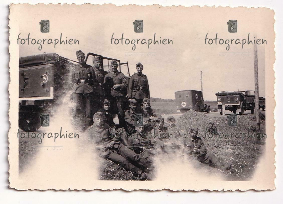 org. Foto Russland Don Süd Kfz Lkw Rollbahn 1942