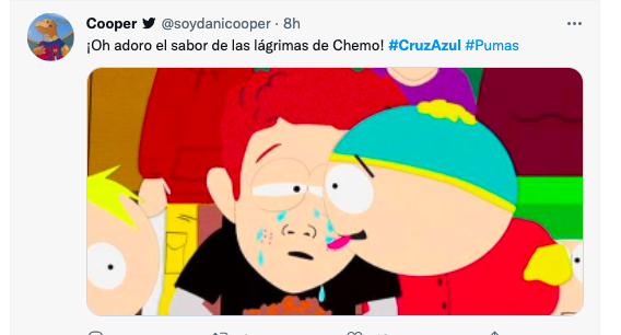 Usuarios reaccionan con memes tras la victoria de Pumas ante Cruz Azul