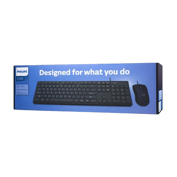 Teclado MK120 USB + Mouse USB Logitech