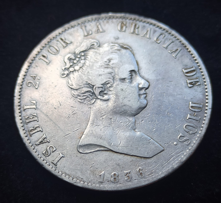 20 reales de Isabel II Madrid 1836 103