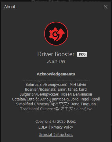 IObit Driver Booster Pro 8.0.2.189 Multilingual + Portable I0BR