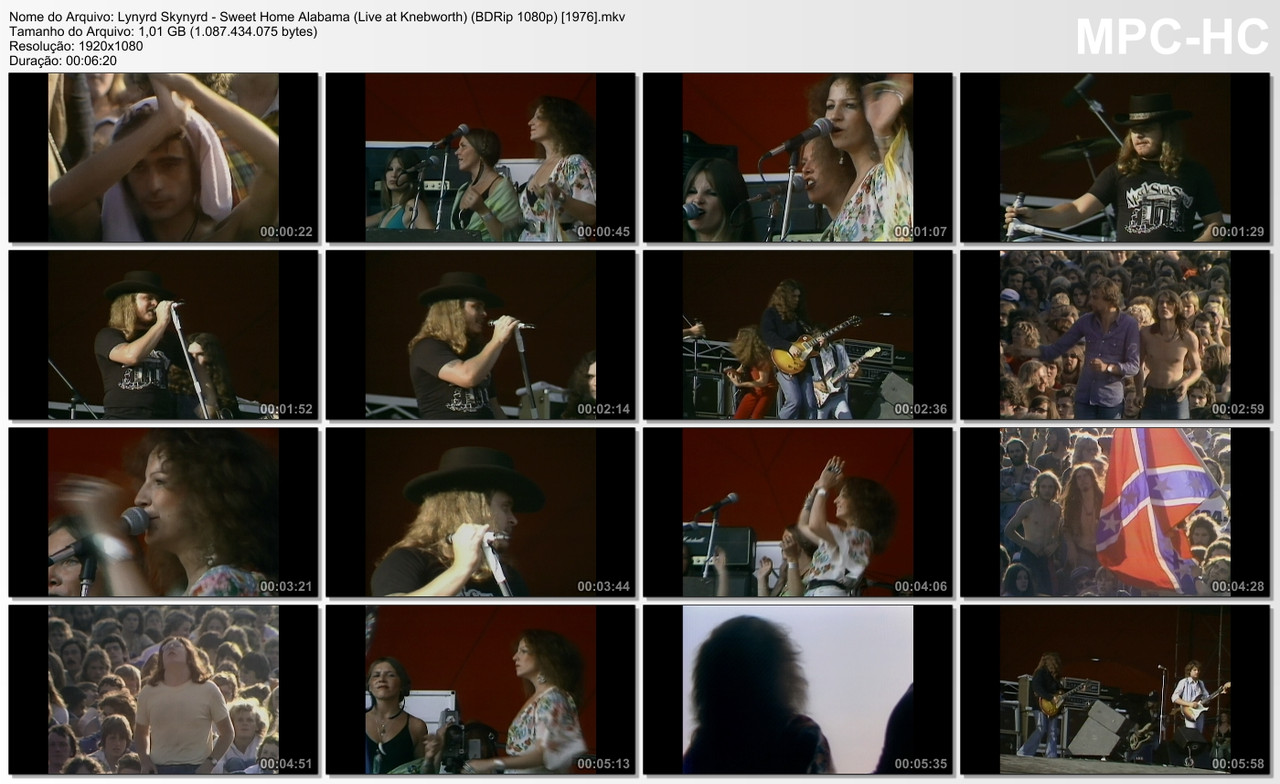 Lynyrd Skynyrd - Sweet Home Alabama (Live at Knebworth) (BDRip 1080p) [1976]