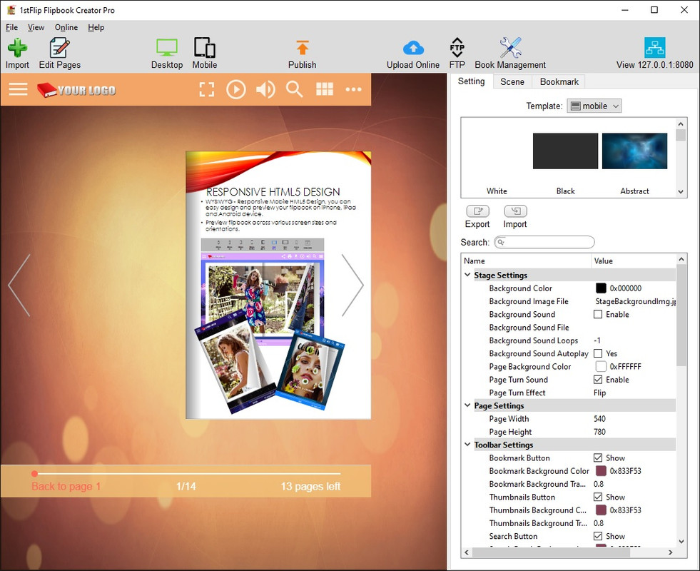 1stFlip FlipBook Creator Pro v2.7.24  Untitled
