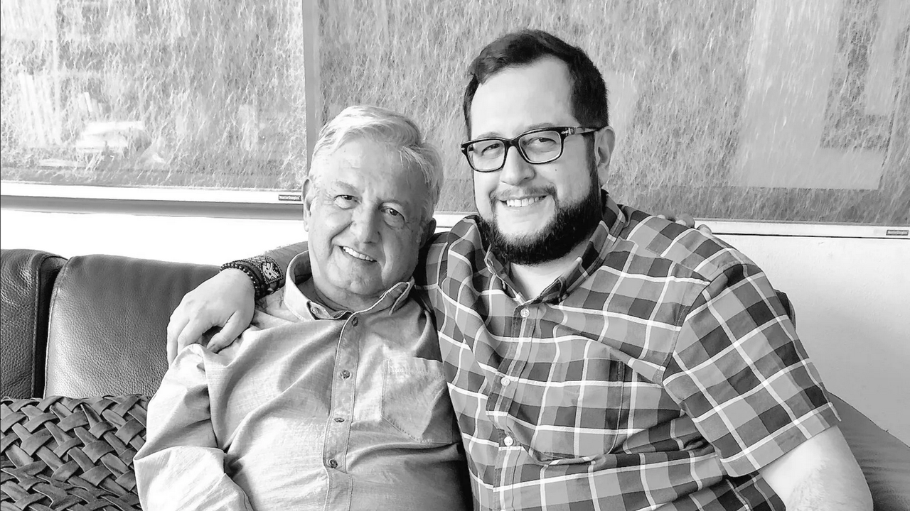 ‘Un honor ser hijo de AMLO’: José Ramón López Beltrán