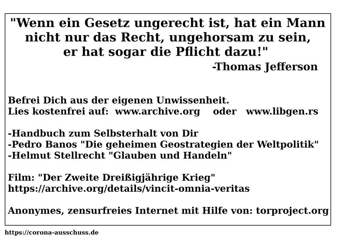 Deutscher Freiheitskampf Wenn ein Gesetz