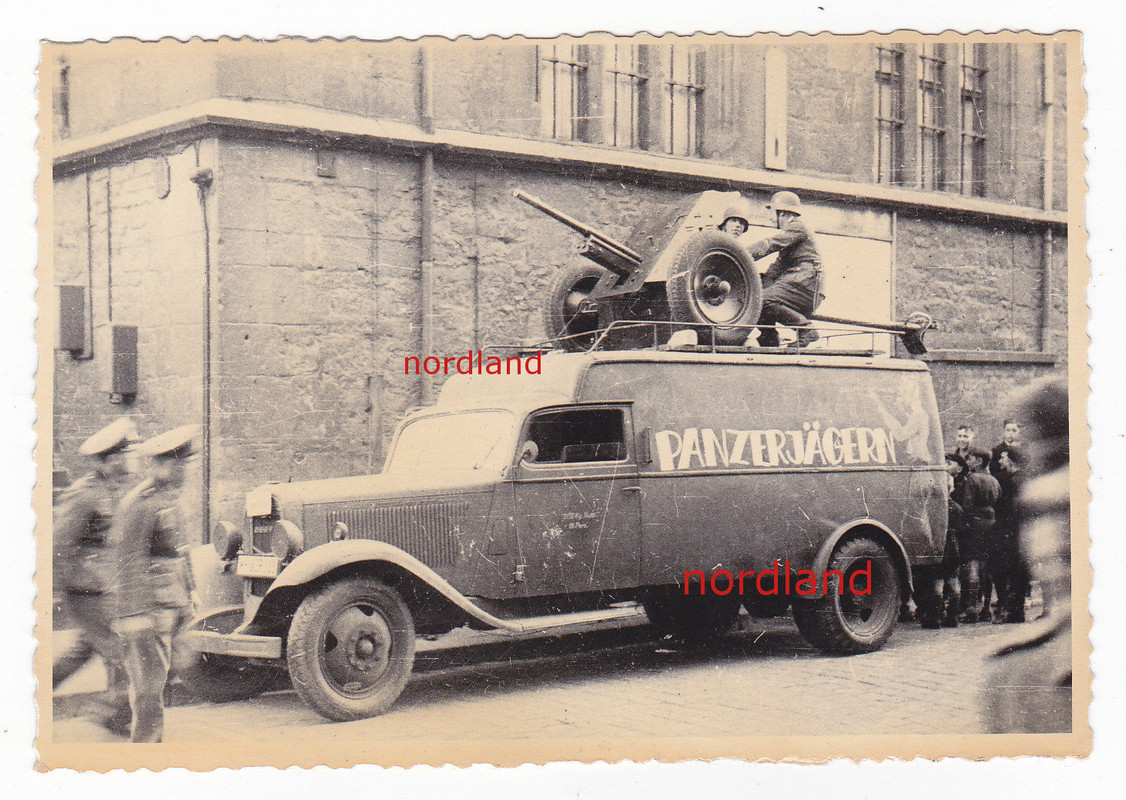 Panzerjäger KFZ Flak Geschütz (WH Lkw Pkw) Pz.Jg