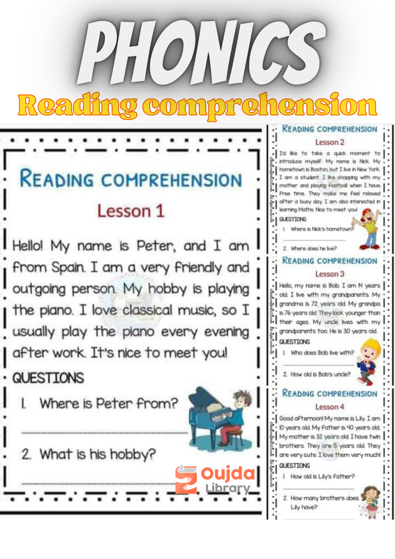 Download Reading comprehension (10 pages). PDF or Ebook ePub For Free with | Oujda Library